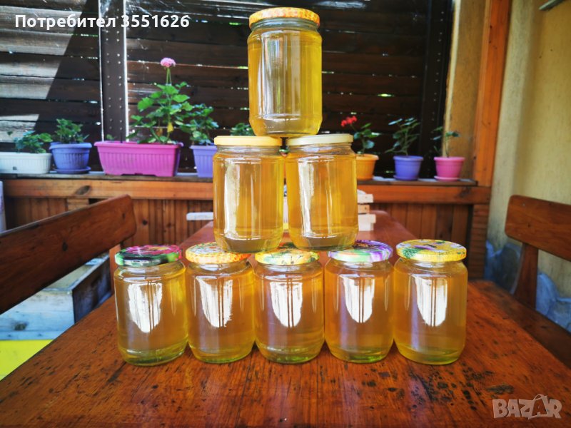 100% Чист пчелен мед от Липа, Букет и Слънчоглед , снимка 1
