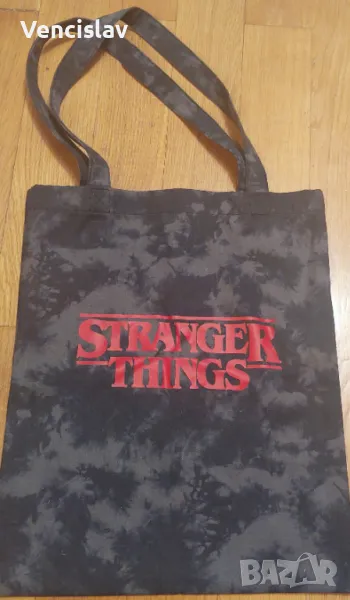 Платнена чанта на Stranger things, снимка 1