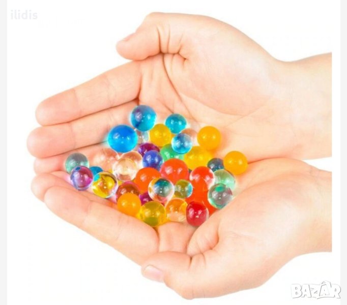   Хидро гелови топчета  за  гел бластер пушки и пистолети   цветя  и аранжировки, снимка 1