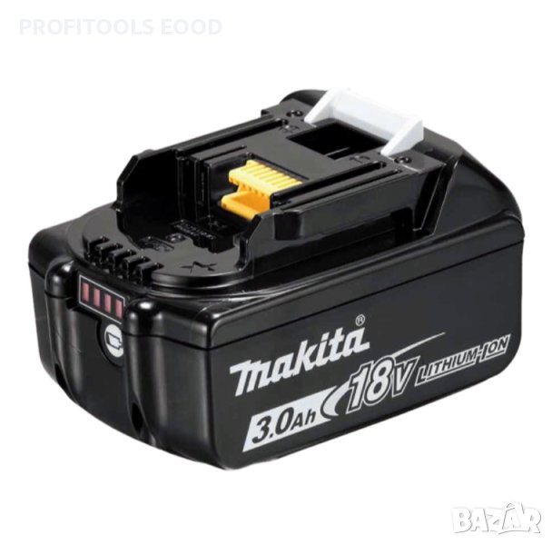 Акумулаторна батерия Makita Li-Ion за електроинструменти 18 V, 3 Ah, BL1830B, снимка 1