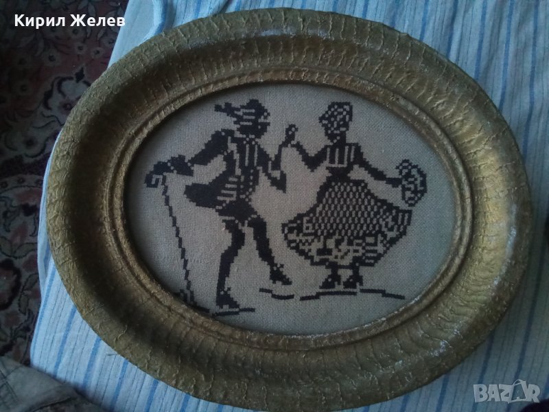 Картина гоблен стар 24550, снимка 1