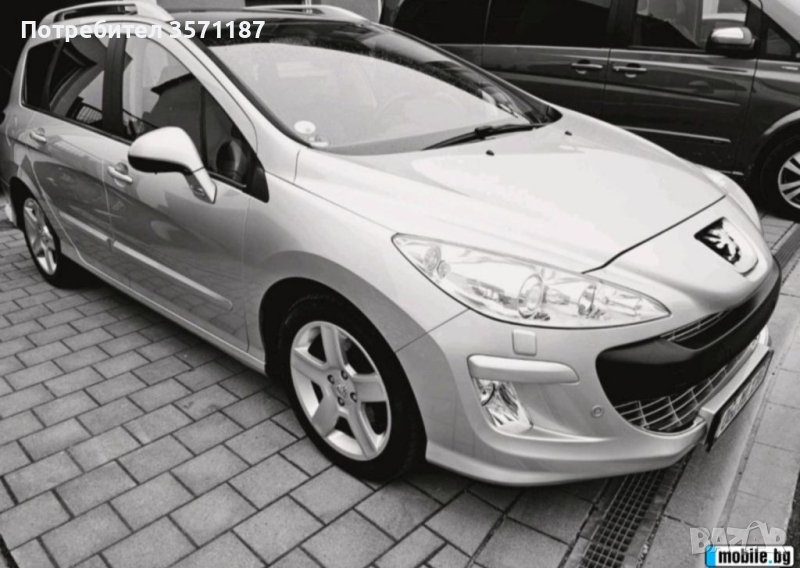 Пежо 308 1.6 Турбо,Печка,Bixenon, снимка 1