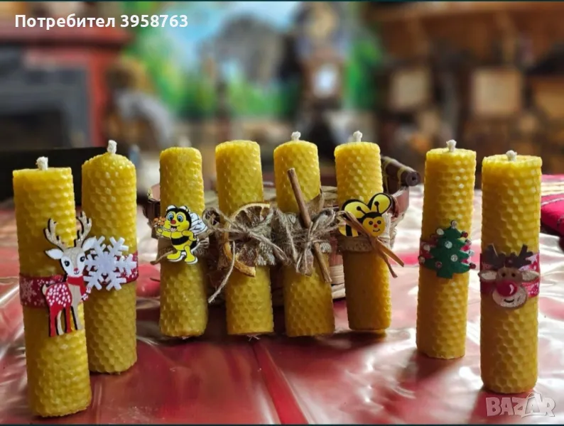 Восъчни свещи, снимка 1