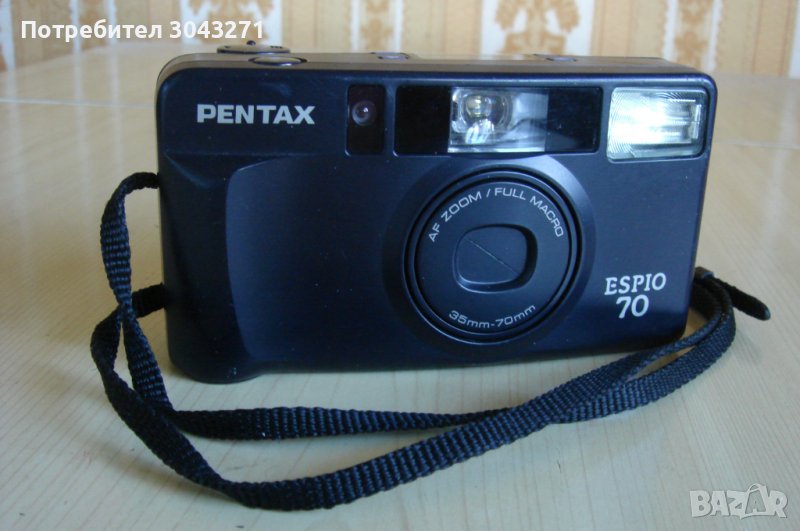 Pentax Espio 70 Черен N 8361907 , снимка 1