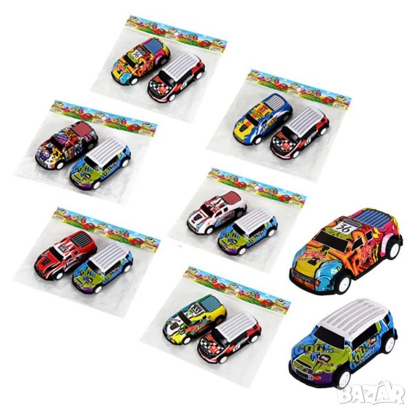 Метални колички 1:64 -2бр., снимка 1