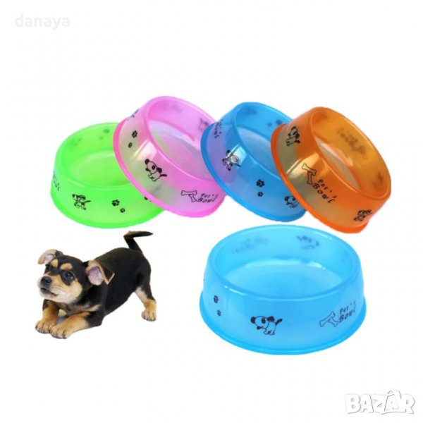 3419 Цветна купа за домашни любимци Pet’s Bowl, снимка 1