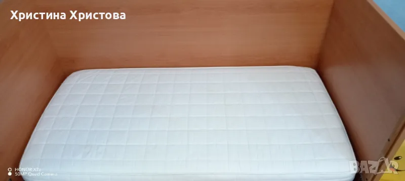 детско дървено легло , снимка 1