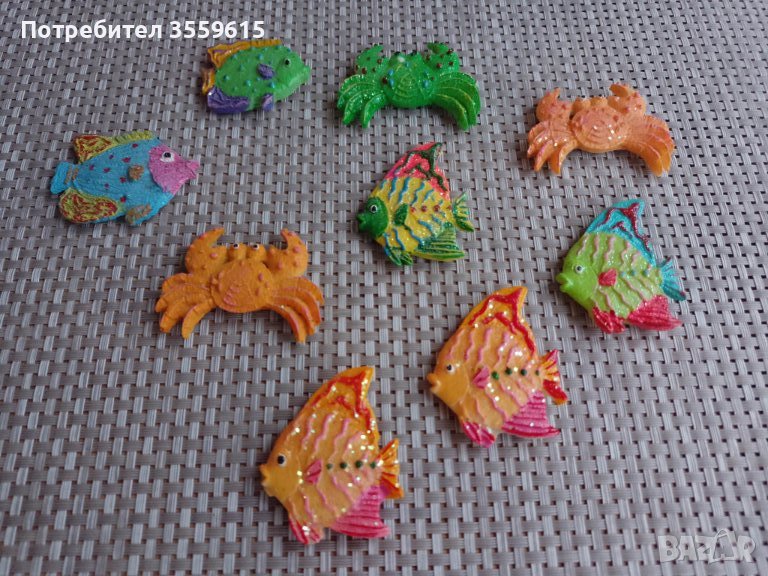 магнит от Австралия, магнити с рибки и рачета, снимка 1