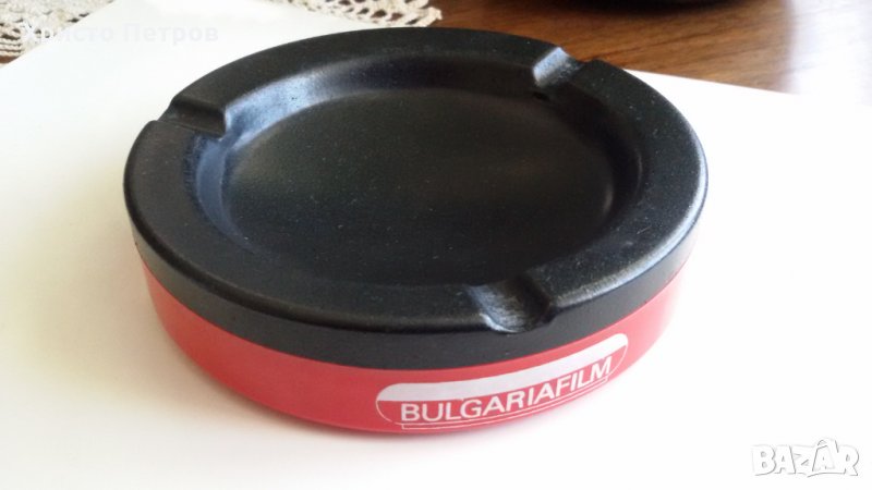 РЕКЛАМЕН ПЕПЕЛНИК ОТ 1980-ТЕ - БЪЛГАРИЯФИЛМ, снимка 1