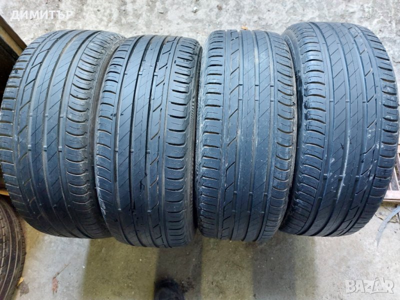 4бр.летни BRIDGESTONE 215/50/18 92W DOT 0221, снимка 1