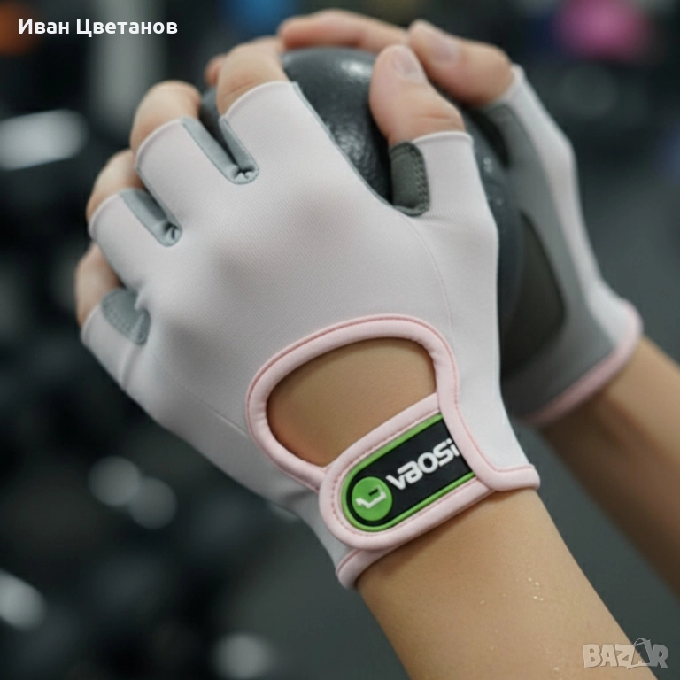 Анатомични дишащи ръкавици за тренировка Vbosi StrongHold, 2 бр. в опаковка, снимка 1