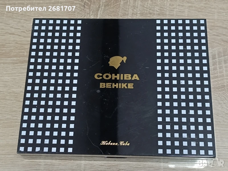 кутия от кубински пури , снимка 1