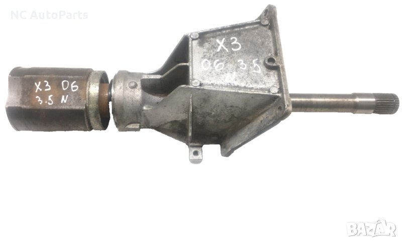 Полуоска с корпус за диференциал за BMW БМВ X3 E83 3.5 дизел 286 коня 7516067 ZF 2006 , снимка 1