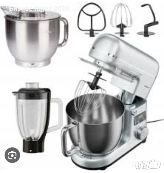 Кухненски робот Планетарен миксер и блендер SilverCrest SKMW 900 A1 900W Сребрист, снимка 1