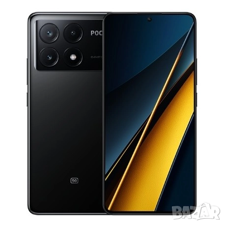 Промо: Телефон Xiaomi POCO X6 Pro 6.7" AMOLED/5G/12 GB RAM/512 GB ROM/Black, снимка 1