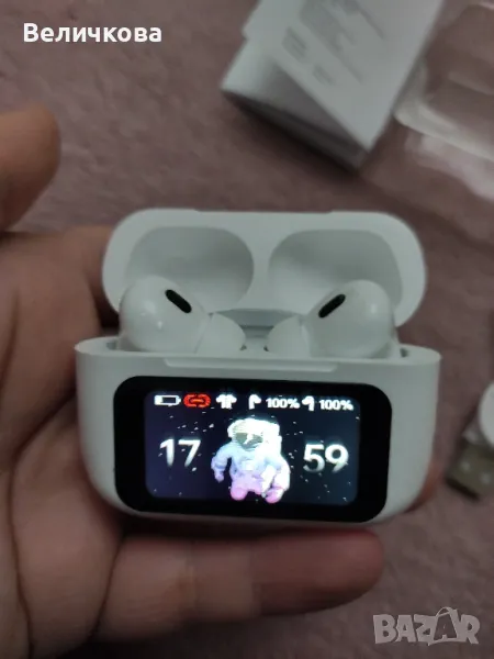 Нови оригинални ScreenPods - безжични слушалки с дисплей Леново Lenovo, снимка 1