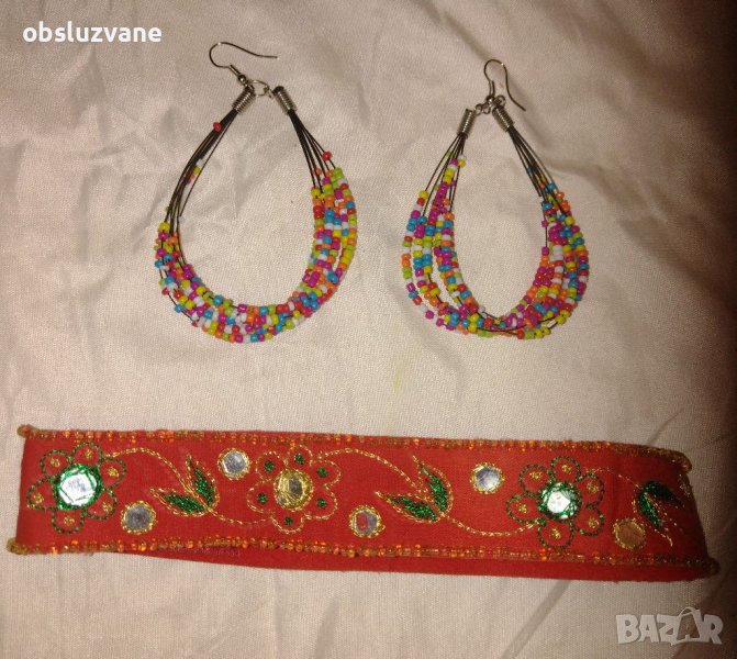 Сет обеци и чокър 💥💥, снимка 1