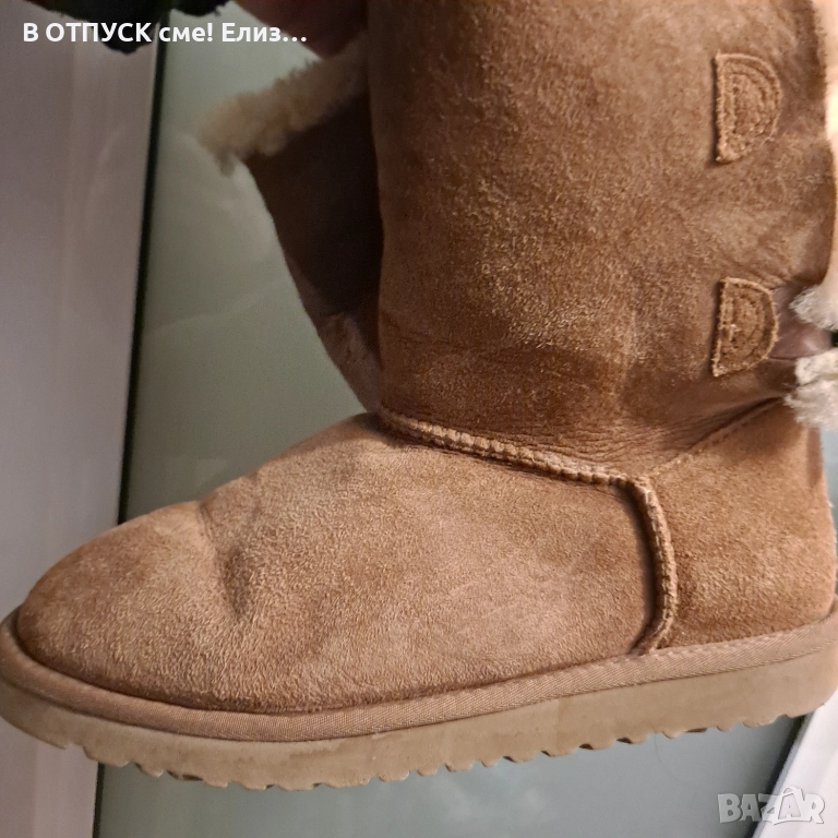 оригинални ботуши Ugg Bailey Bow II Boot Chestnut , снимка 1