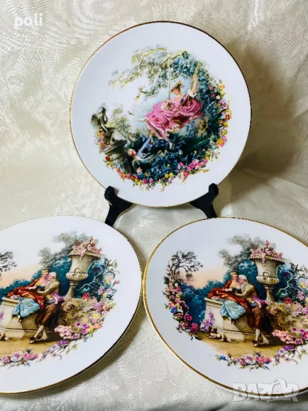 порцеланова чиния за стена , снимка 1