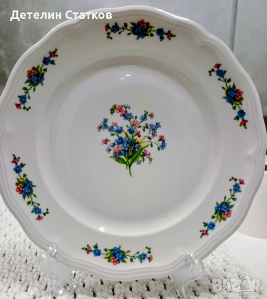 Порцеланова винтидж чиния, снимка 1