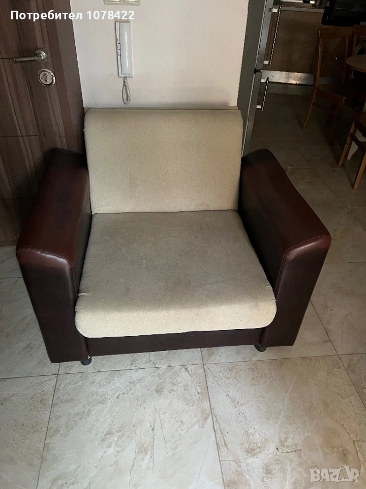 Продавам сгъваем разтегателен фотьойл., снимка 1