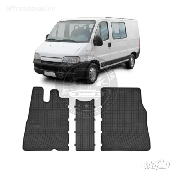 Полски Гумени стелки за бус Peugeot Boxer 1 Gen 1994 2006, снимка 1