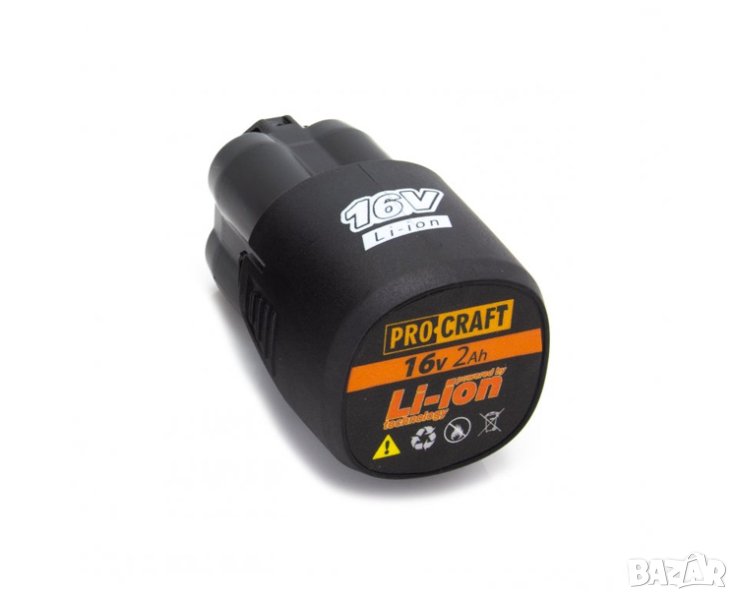 PROCRAFT 16/2, 16 V, 2 Ah Акумулаторна батерия, снимка 1