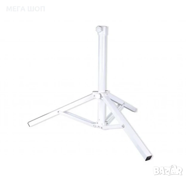 Сгъваема метална стойка за чадър Muhler UV-2068 – стабилност и удобство навсякъде, снимка 1