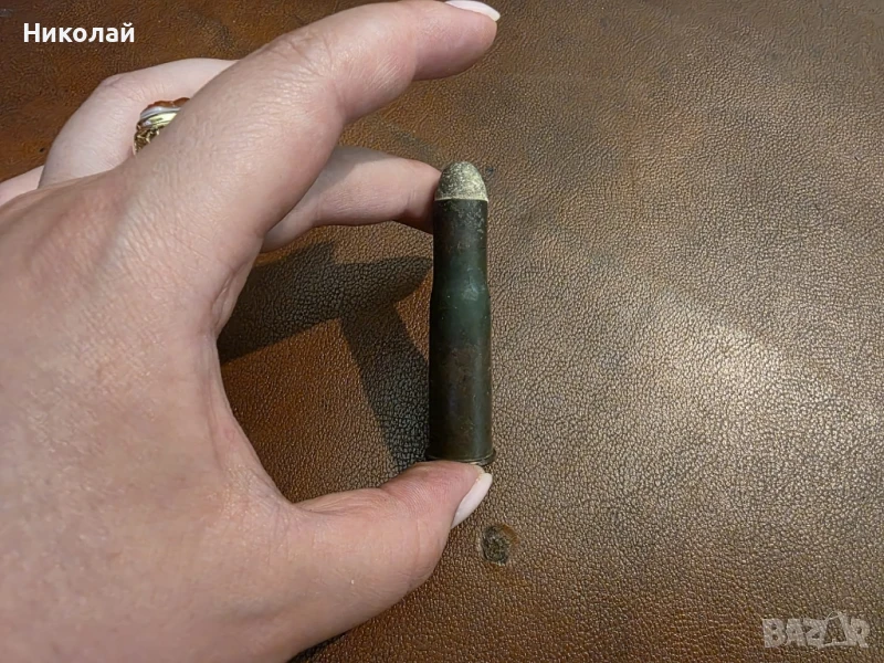 Оригинален патрон за турска пушка Пибоди-Мартини, снимка 1