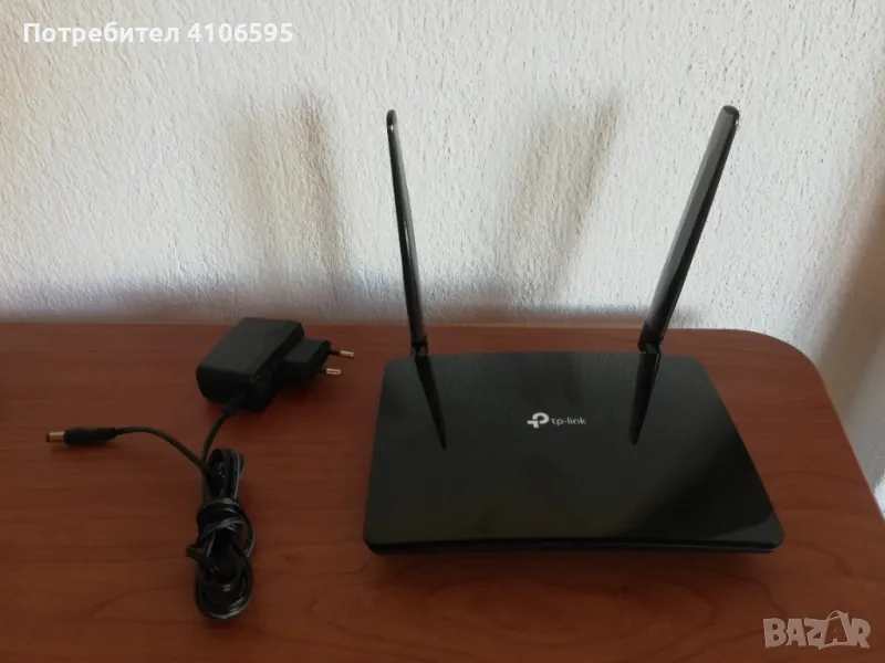 4G Рутер TP-Link TL-MR6400 СИМ карт рутер работи с всички оператори, снимка 1