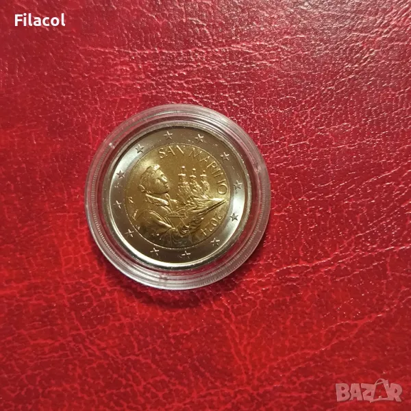 Сан Марино 2 евро 2024 UNC, снимка 1