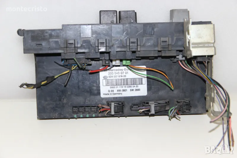 Заден SAM модул Mercedes W203 C-Class (2000-2007г.) 2035450701 / 203 545 07 01 / 5DK00797420, снимка 1