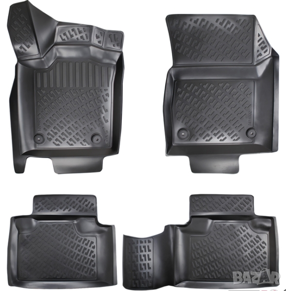 Гумени стелки RizLine за Jeep Grand Cheeroke 2011-, снимка 1