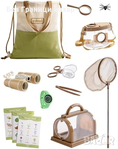 Нов Образователен комплект за деца 12 части за изследване на природата, снимка 1