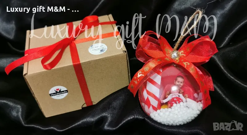 промо цена -Коледна топка със снимка; Коледни топки със снимка , снимка 1