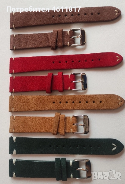 Кожени каишки 18мм, снимка 1