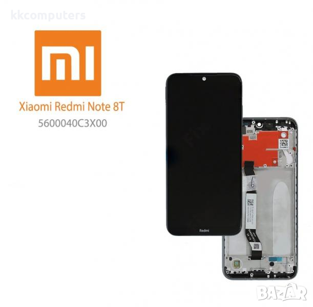 LCD Дисплей за Xiaomi Redmi Note 8T (2019) / 5600040C3X00 / Тъч скрийн / Рамка / Tarnish (Графит) / , снимка 1