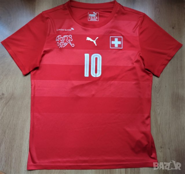 Puma / футболна тениска Швейцария до 164см., снимка 1