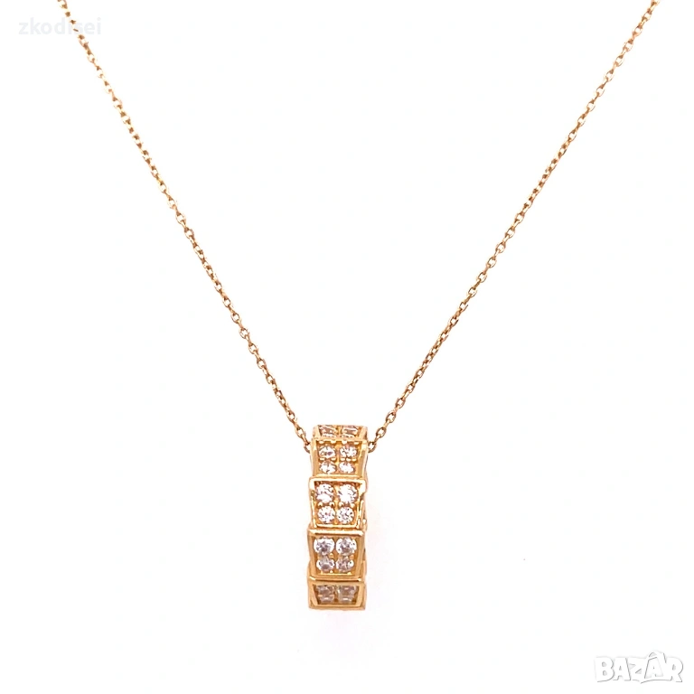 Златно колие 2,49гр. 40,0см. 14кр. проба:585 модел:36289-6, снимка 1