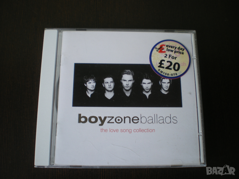 Boyzone ‎– Ballads - The Love Song Collection 2003 CD, Compilation, Enhanced, Special Edition, снимка 1