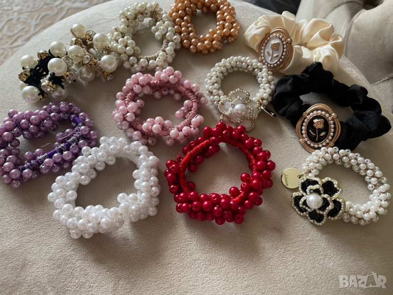 Красиви ластици за коса, снимка 1