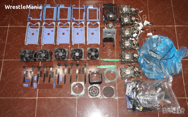 Лот от различни компютърни компоненти свалени от Lenovo M58/M58E, снимка 1