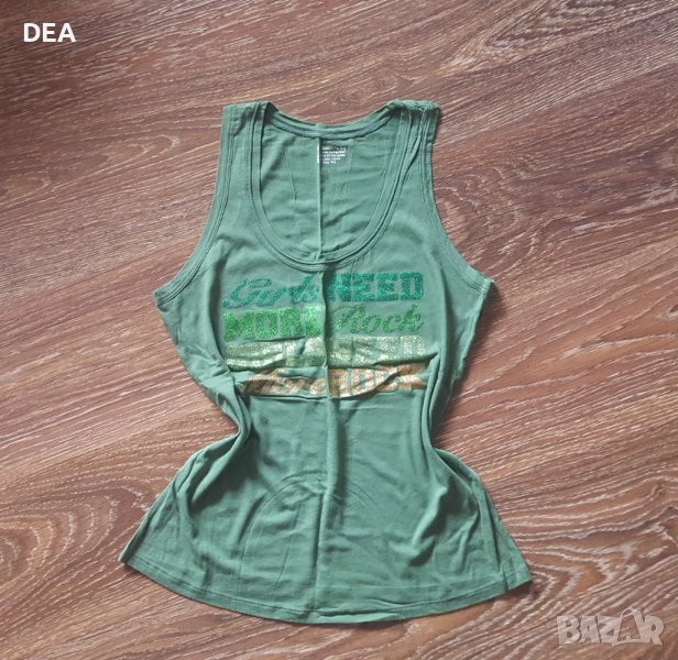 Зелен потник Benetton-10лв НОВ НАМАЛЕН, снимка 1