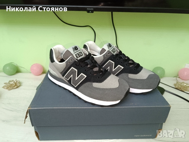 Дамски маратонки New Balance 574 , снимка 2 - Маратонки - 52249802