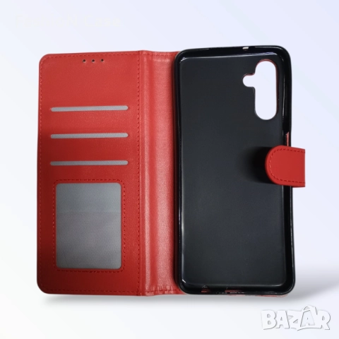 Samsung galaxy A13 5G Кожени калъфи тип тефтер, снимка 4 - Калъфи, кейсове - 52557400