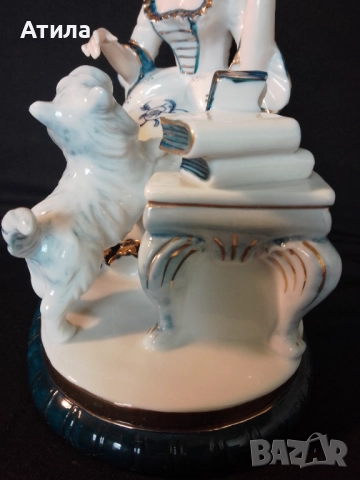 порцеланова фигурка статуетка 22 см, снимка 10 - Статуетки - 52919947