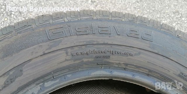 Единична бусова гума 215 65 16 C Ц Гиславед Gislaved 1 брой единична 1 broi guma Нов внос Не е нова, снимка 5 - Гуми и джанти - 41612922