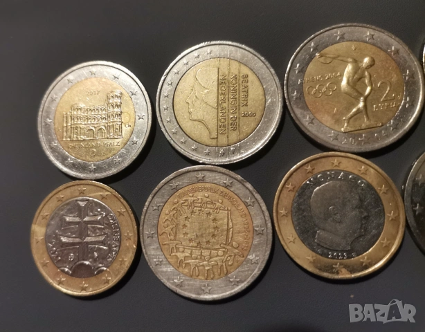 Лот евро монети , снимка 4 - Нумизматика и бонистика - 53215491