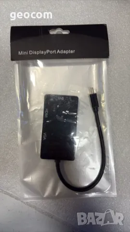 mini DiplayPort към HDMI/D-SUB/DVI адаптер, снимка 2 - Кабели и адаптери - 50062692