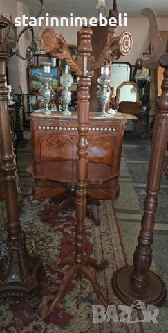 Антични дървени закачалки , снимка 6 - Закачалки - 51439385